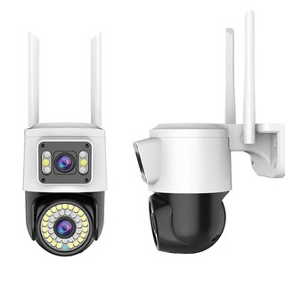 Camera IP wifi 2 mắt ngoài trời PTZ Yoosee AI Smart 1920P x 2160 FullHD+ 2 Râu 3.0MP - 23 LED trợ sáng, 19 hồng ngoại