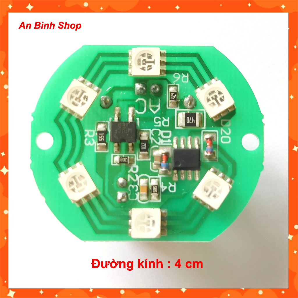 Bóng đèn bàn thờ bo mạch led đổi màu siêu sáng bóng đèn thờ led mạch đèn thờ