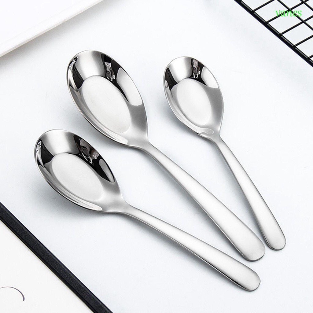 Muỗng -  thìa cơm ,phở ,súp - Muỗng canh inox 3 size cao cấp thép không gỉ