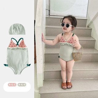 𝐀𝐩𝐫𝐢𝐥 𝐛𝐞́𝐛𝐞́ - Bộ đồ bơi bikini, áo tắm một mảnh liền thân cho bé gái hình trái cây, đồ bơi trẻ em