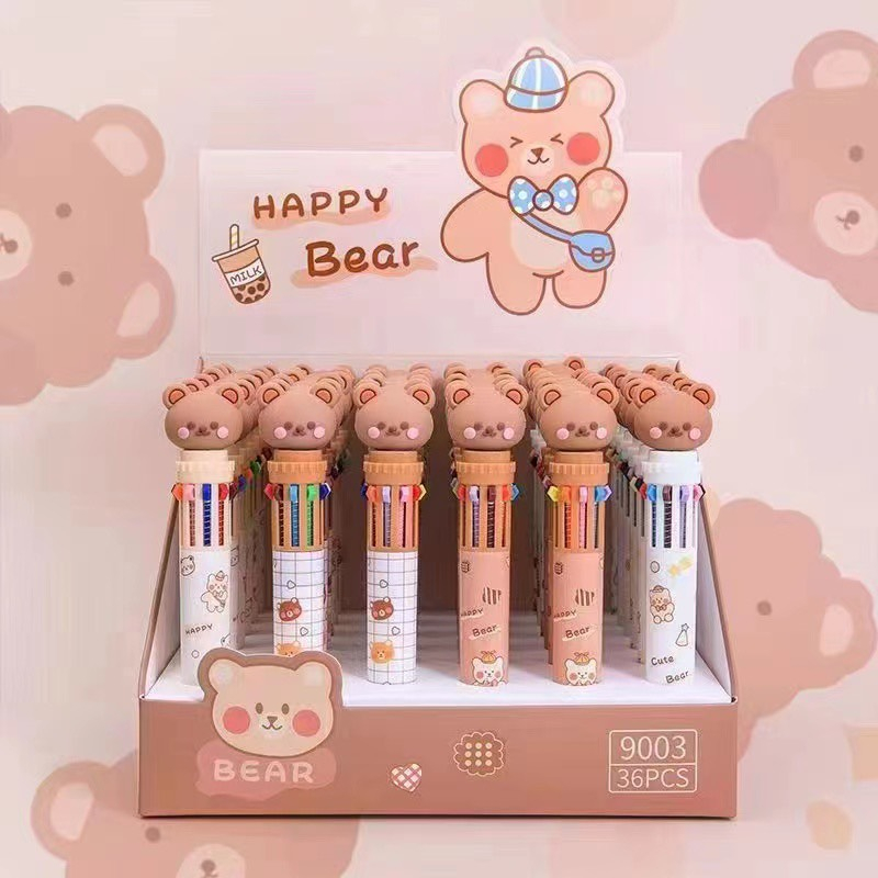 BÚT BI 10 NGÒI DỄ THƯƠNG (Đồ Dùng Dạy Học Miki)