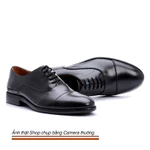 Giày tây nam cao cấp Oxford OF02 đế phíp hàng hiệu công sở da bò Hộp đựng sang trọng KEOSISI Bảo hành 12 tháng — ảnh 2