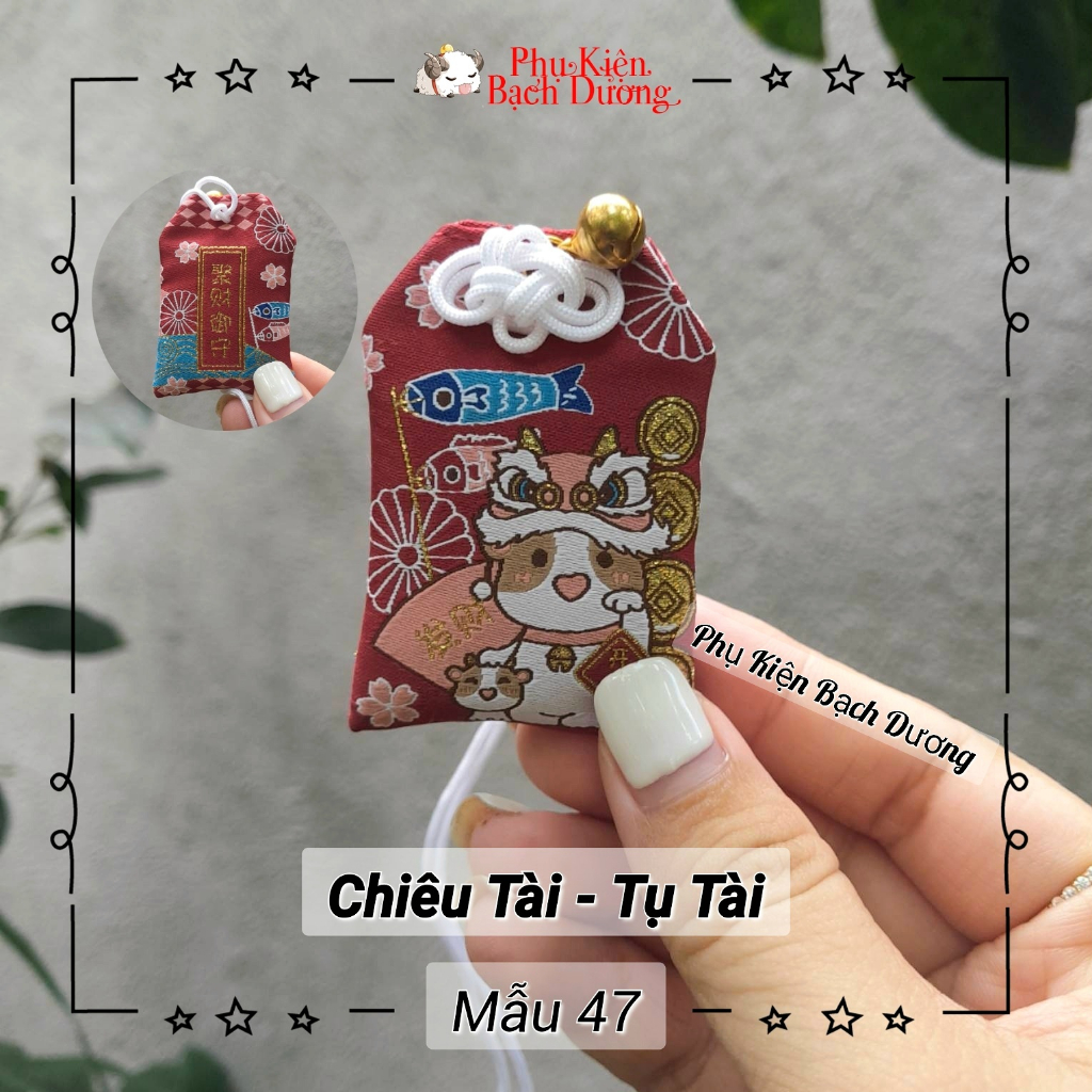Túi Phước Yushou T.iền T.ài - Mẫu 47, Có sẵn, Quà tặng ý nghĩa