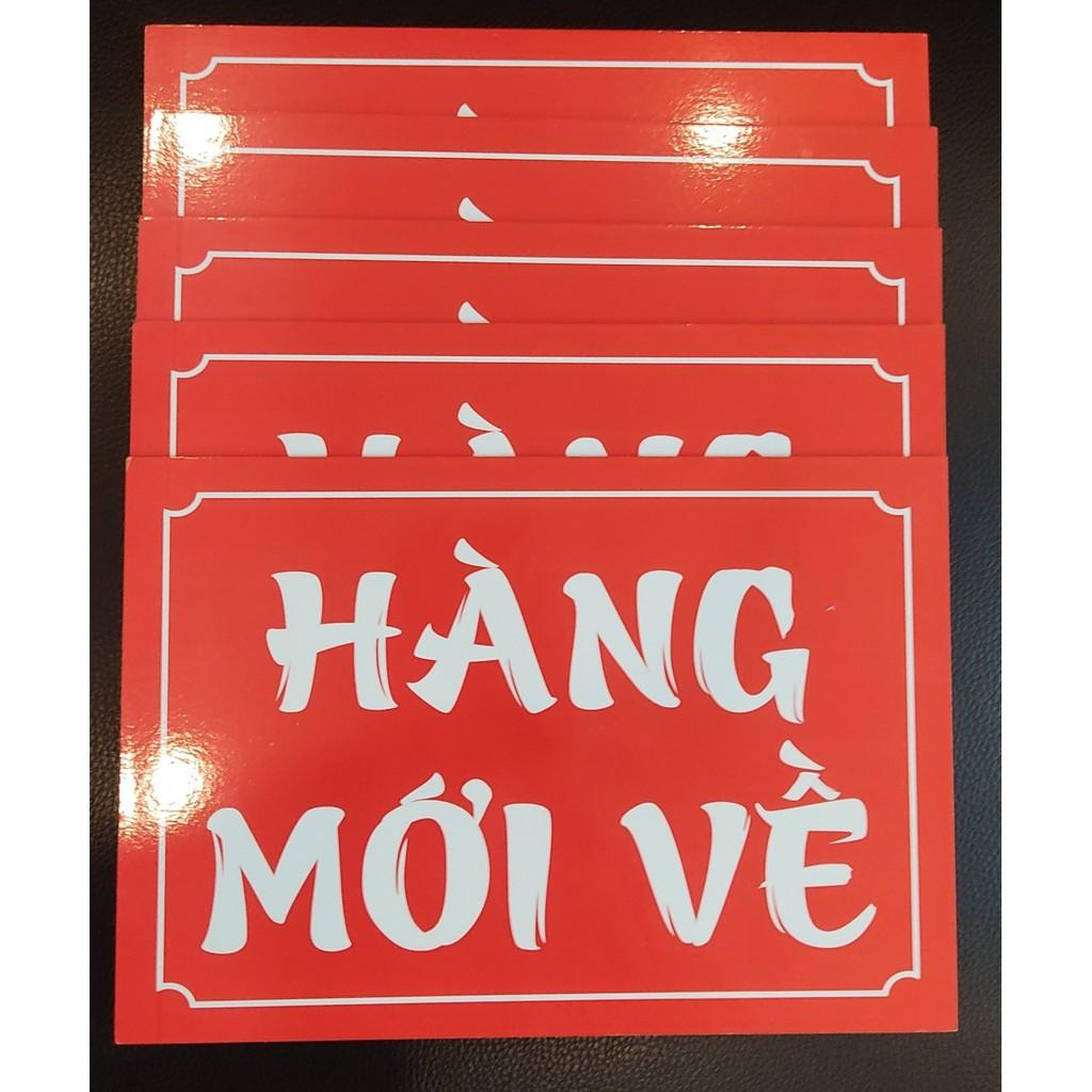 BẢNG HÀNG MỚI VỀ -  XẢ HÀNG - BIỂN GIẢM GIÁ SALE - SALE OFF in 1 mặt