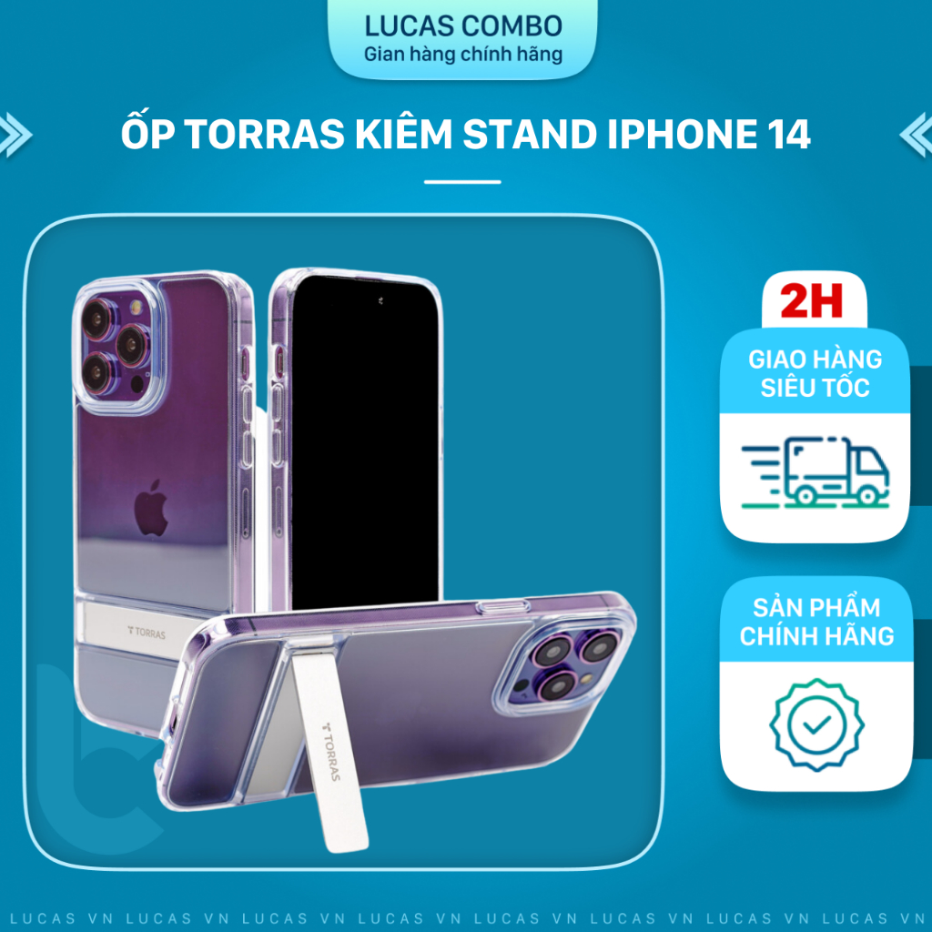 Ốp Lưng TORRAS UPRO Clear Case Cho Iphone 14