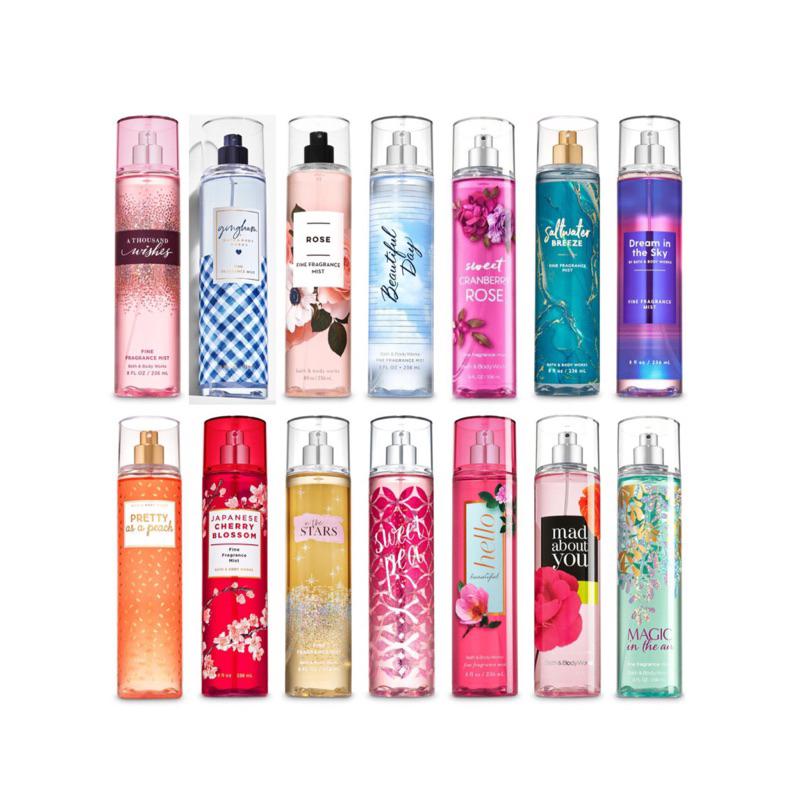 Body mist BBW Bath and Body Works full size 236ml Shopee Việt Nam