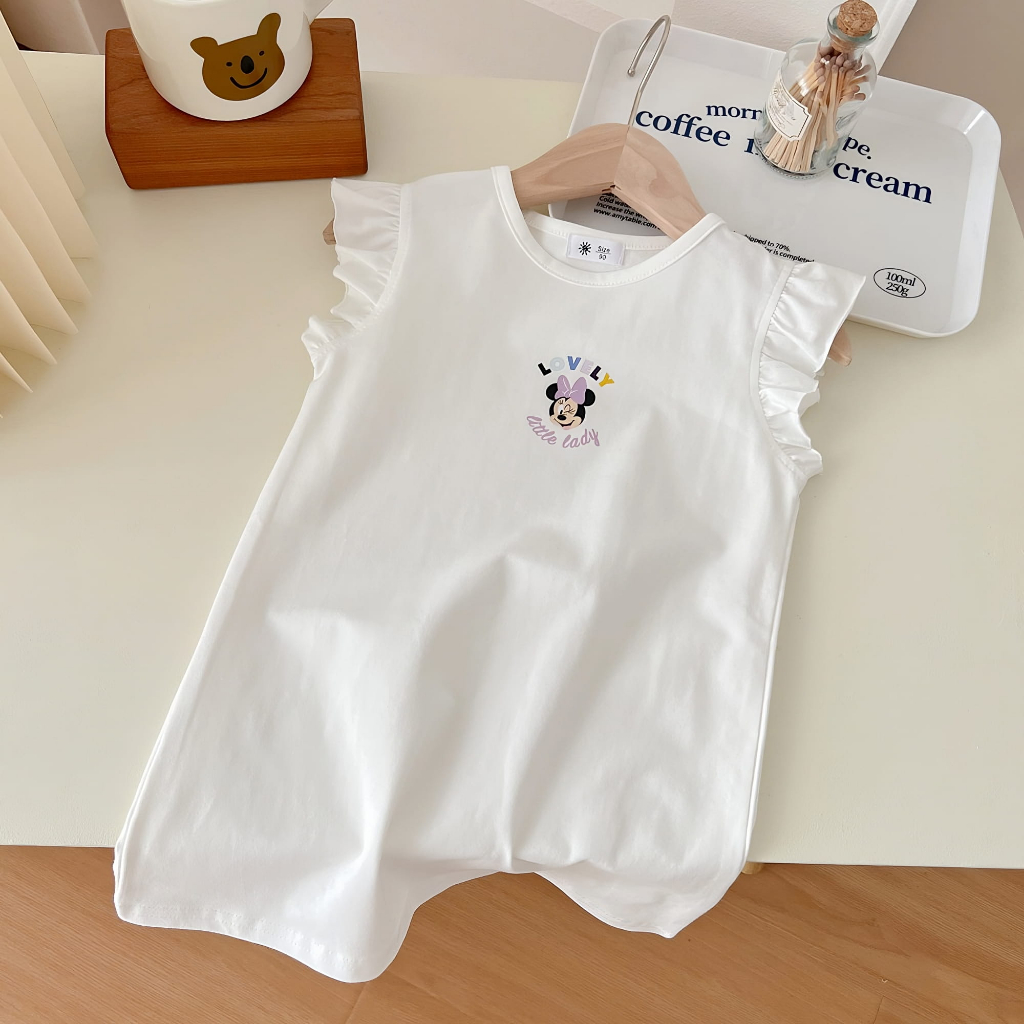 Váy cho bé gái mùa hè, Váy đầm cho bé gái xinh xắn CÁNH TIÊN NUGGAP