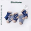 Set 5 tất trẻ em thời trang họa tiết tim, sao cho bé trai bé gái sơ sinh 0-4 tuổi ShinHome