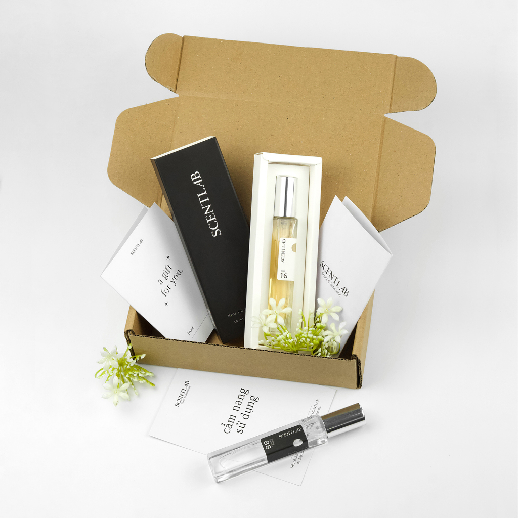 Ảnh combo Nước hoa mini nam SCENTLAB tinh dầu thơm lâu lưu hương 8h nam tính cuốn hút lịch lãm 10ml 2