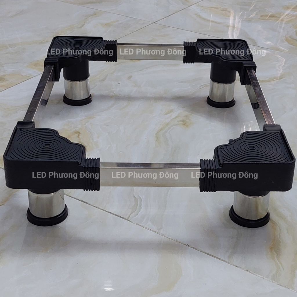 Chân đế - chân kệ máy lọc nước, loa kéo, tủ lạnh mini INOX cao cấp [BẢO HÀNH 2 NĂM]