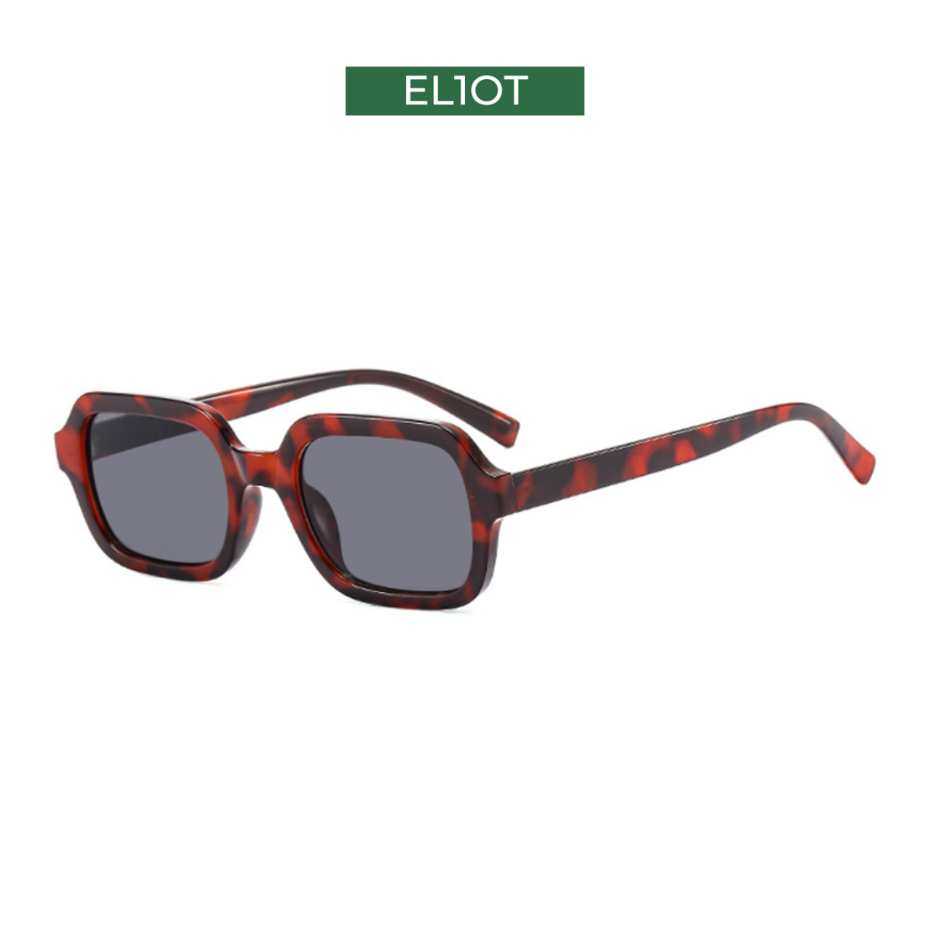 Kính râm chữ nhật ELIOTEYEWEAR tròng kính chống tia UV400 phong cách thời trang phù hợp cả nam và nữ EL13057