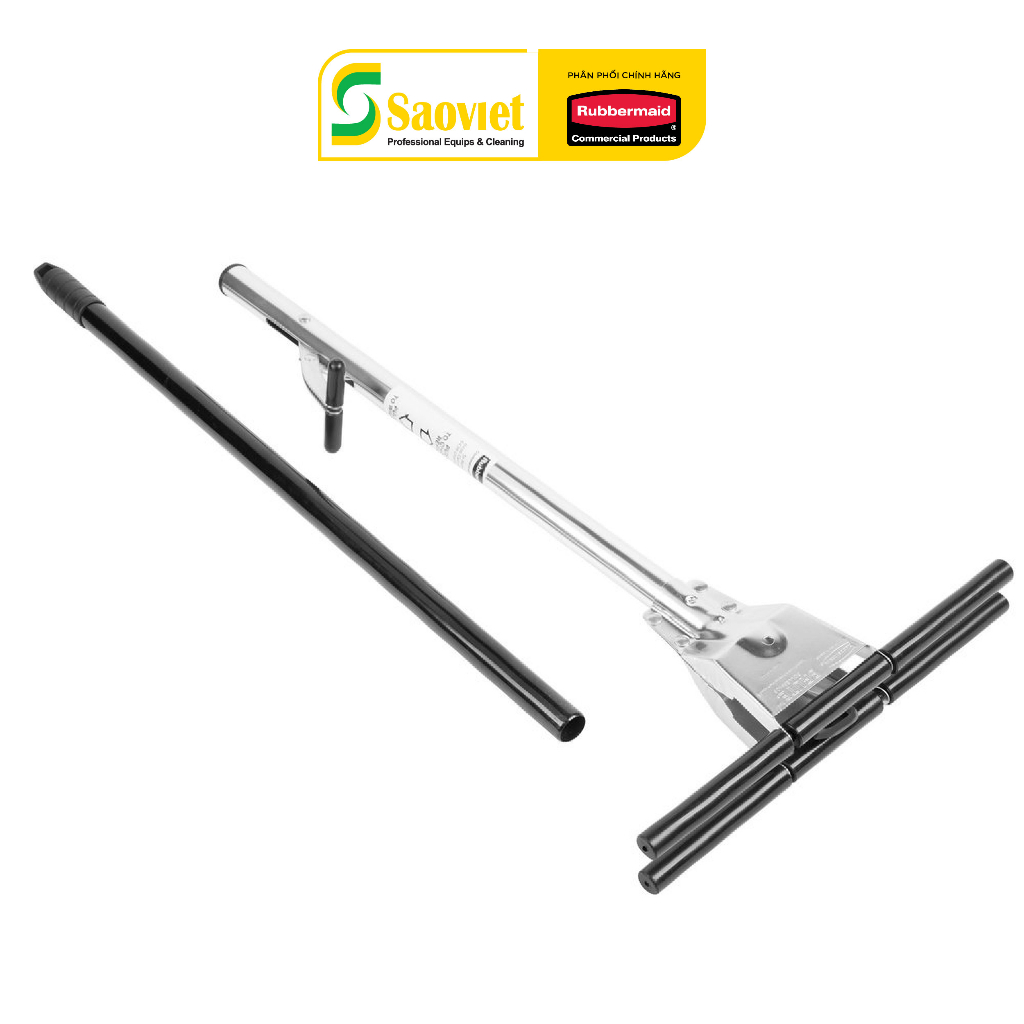 Bộ cây lau Rubbermaid cán kim loại, bàn lau 30 cm - bọt biển thấm nước cực tốt - FG643500BRNZ | BigBuy360 - bigbuy360.vn