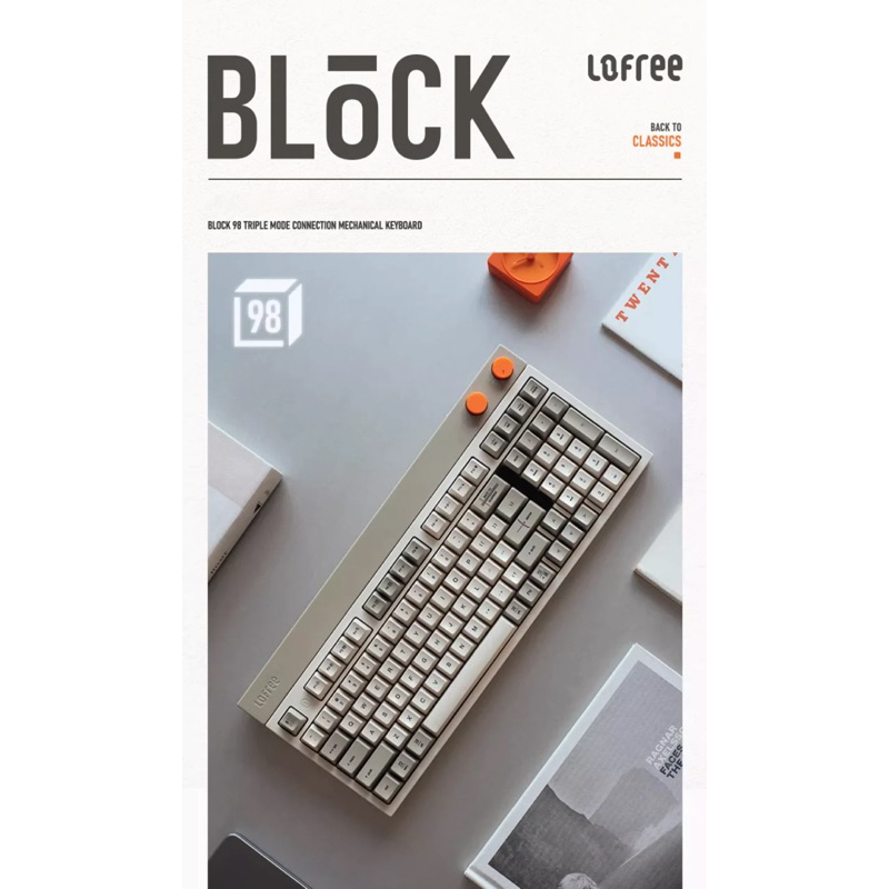 Bàn phím cơ Lofree BLOCK 98 | Shopee Việt Nam