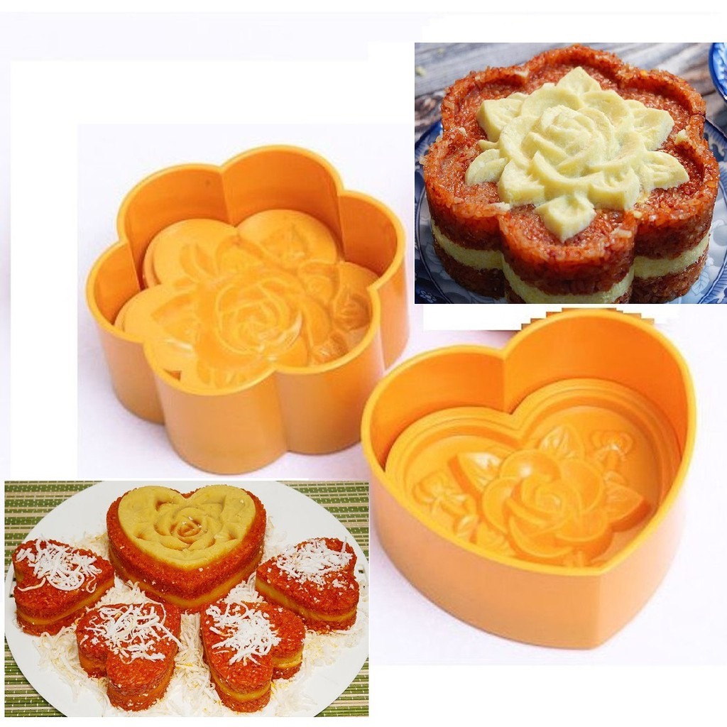 Khuôn xôi khuôn bánh trung thu bánh rau câu mẫu đẹp sắc nét