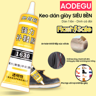 Keo dán giày dép đa năng Duer Audegu 1630 chuyên dụng, dùng nhiệt siêu dính dầy rách đế, giầy thể thao