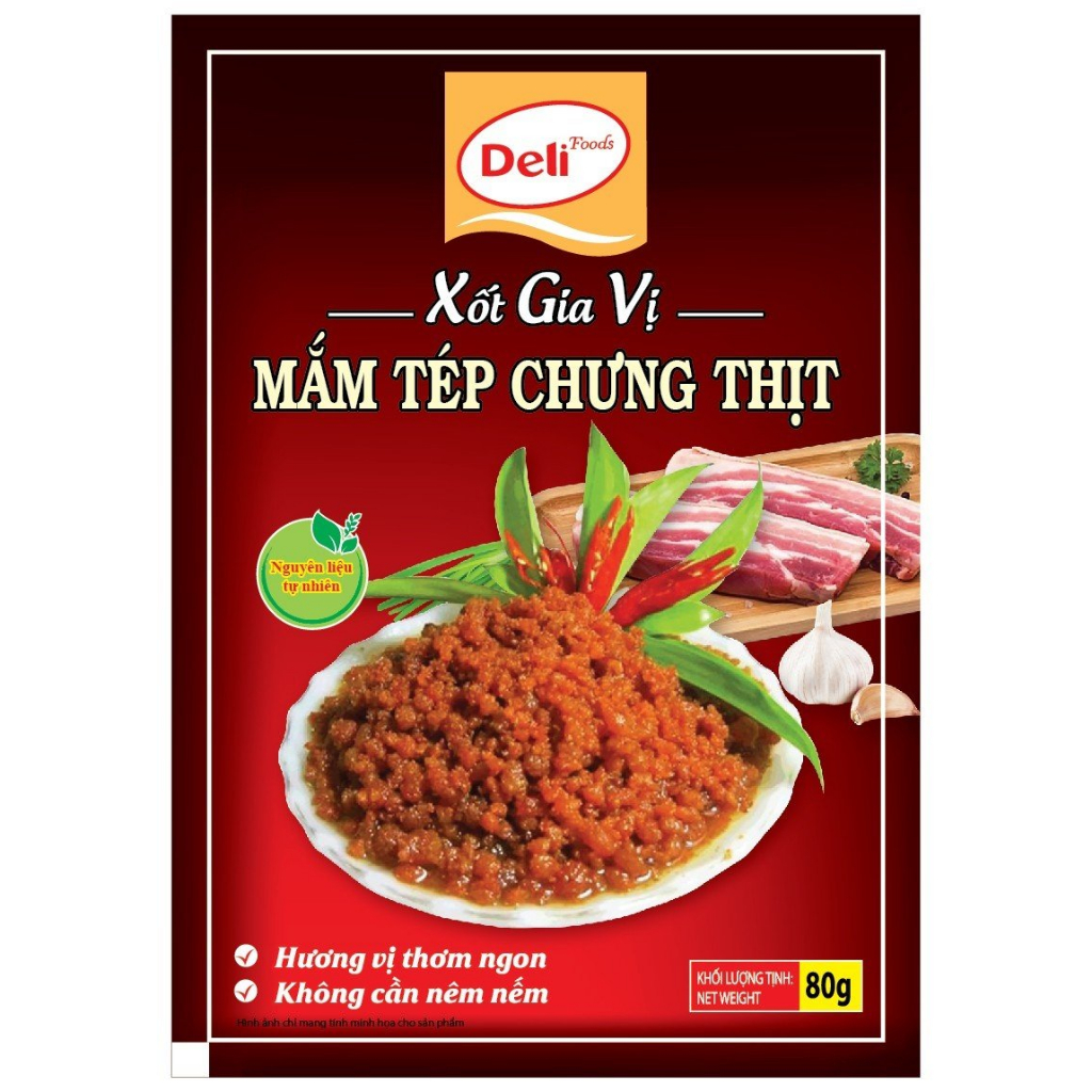 Gia vị làm mắm tép chưng thịt