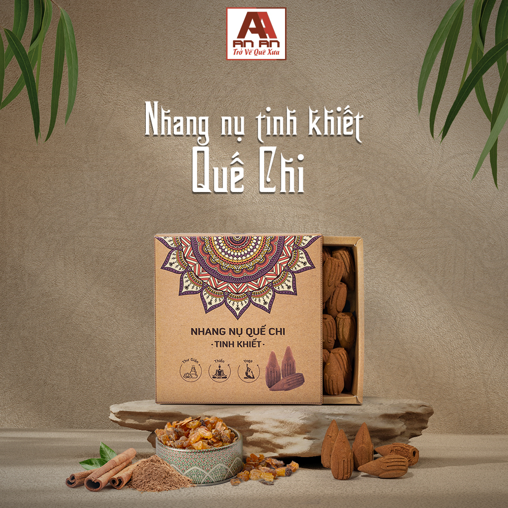 Ảnh Nụ Quế An An, nhang quế nụ, nụ quế xông nhà 100% tự nhiên hộp 39 viên - Thơm ấm áp, dễ chịu 3