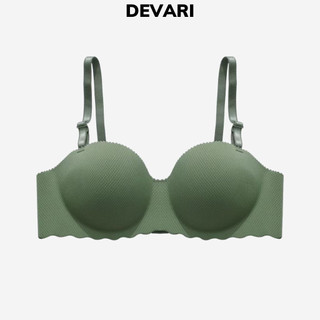 ComBo 2 Áo ngực nữ đúc su không gọng đệm mút bàn tay nâng ngực tạo khe sexy DEVARI A489