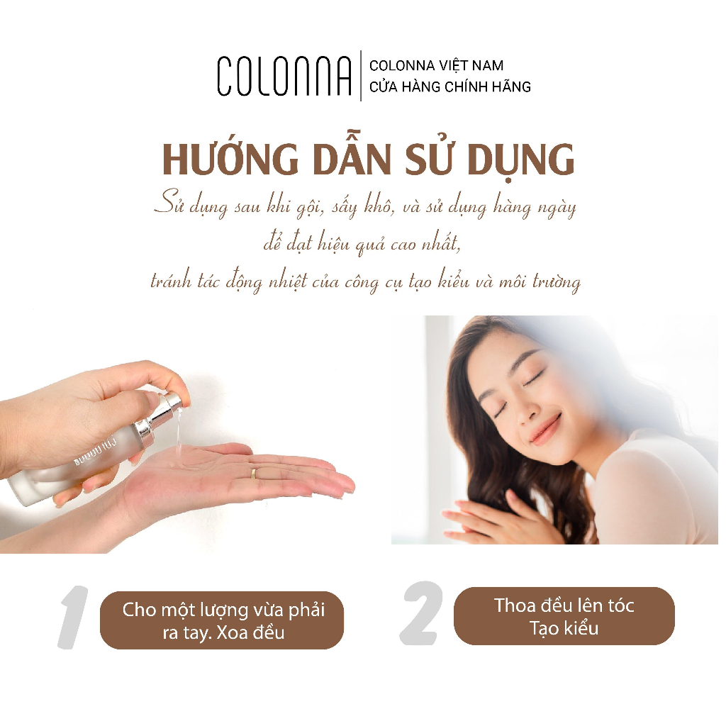 Tinh Dầu Colonna - Tinh dầu dưỡng tóc