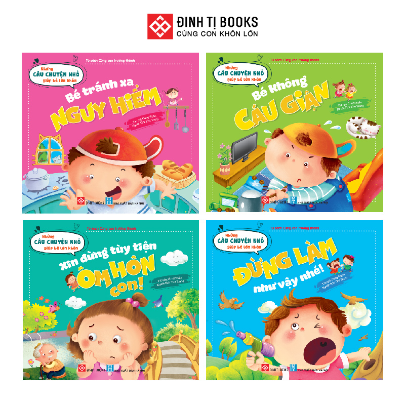 Sách - Những câu chuyện nhỏ giúp bé lớn khôn - Giáo dục kỹ năng sống cho trẻ từ 3 - 6 tuổi - Đinh Tị Books