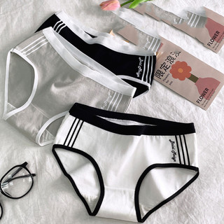 Quần lót nữ cotton cute cạp vừa đáy 2 lớp kháng khuẩn thoải mái co dãn cute King Shop L-520