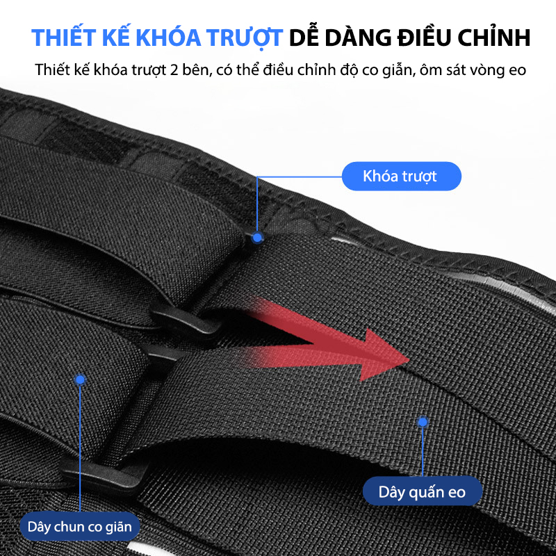 Ảnh Đai Đeo Lưng AOLIKES Hỗ Trợ Giảm Đau Lưng Đau Cột Sống Khi Chơi Thể Thao DDL01 2