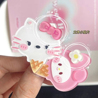 MEOWU Kẹp tóc mái hoạt hình Sanrio Pochacco Kuromi Cinnamon Melody pastel