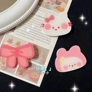 MEOWU Kẹp tóc mái hoạt hình Sanrio Pochacco Kuromi Cinnamon Melody pastel