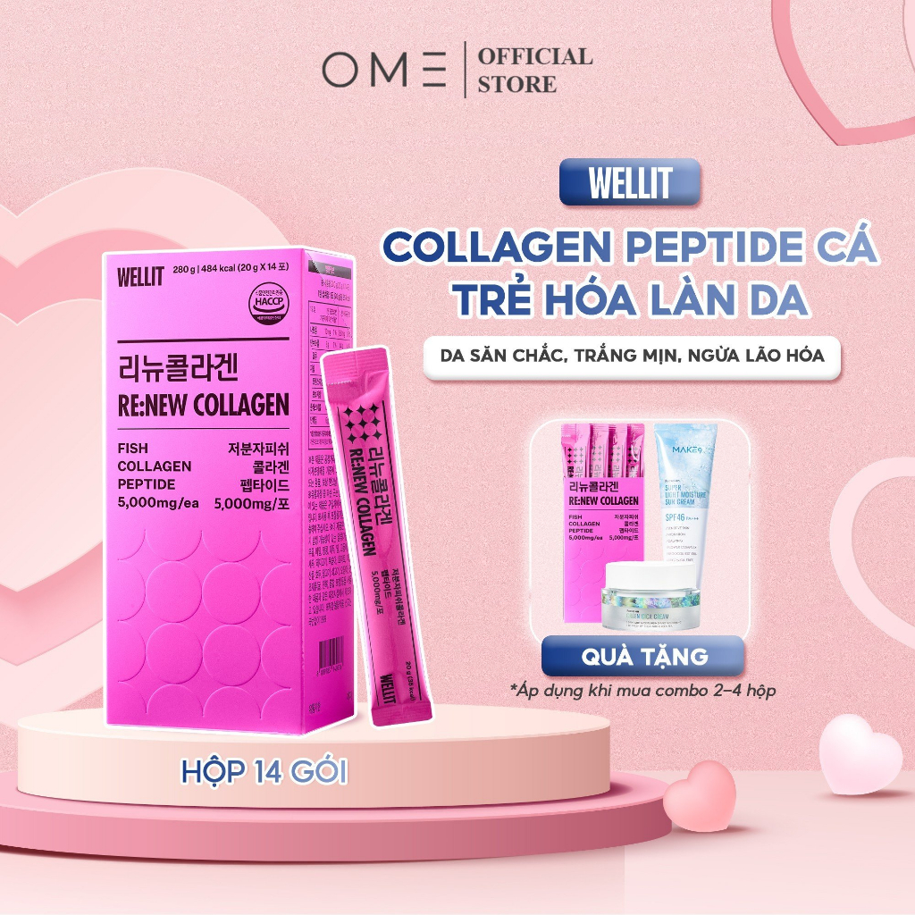 Tổng quan về collagen wellit renew và công dụng của chúng?