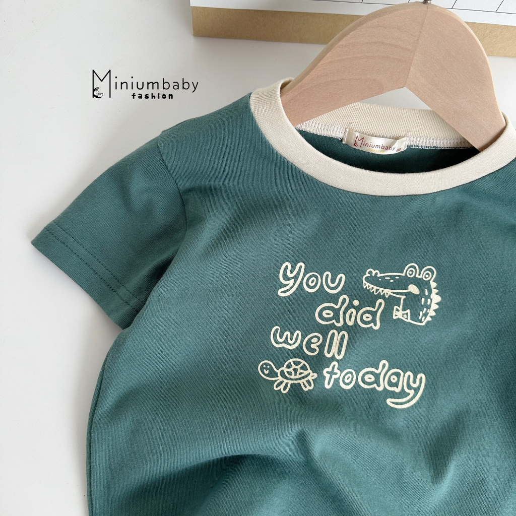 Sale các set quần áo cho trẻ em bé trai, gái mùa hè thu đông size 100 cho bé 2-3 tuổi nặng 15-18kg Miniumbabyfashion