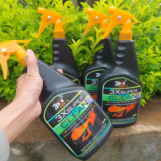 DUNG DỊCH RỬA XE TẨY DẦU MỠ 3X SUPER CLEAN 1000ML DÙNG TRÊN MỌI BỀ MẶT HÀNG CHÍNH HÃNG