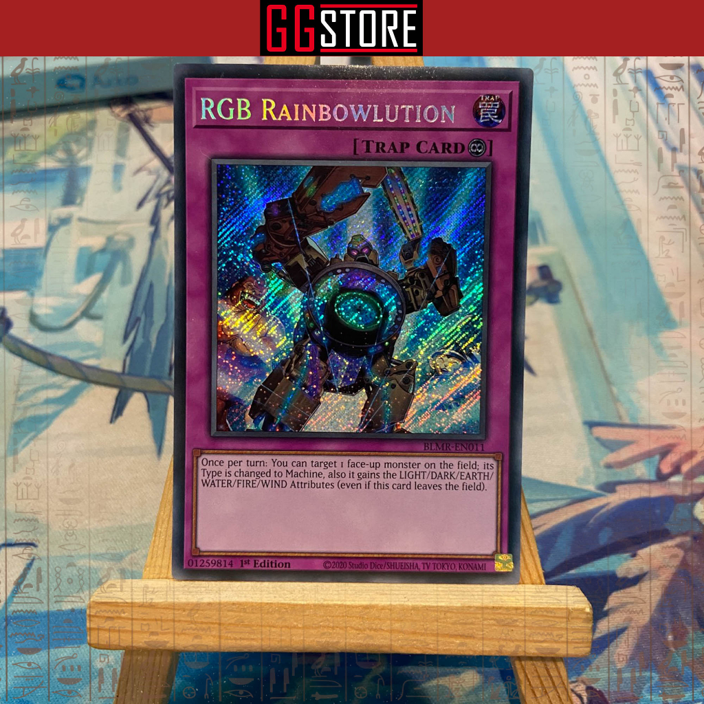 Yu-Gi-Oh! Golden Rule Secret Rare – BLMR-EN035, 1. Auflage