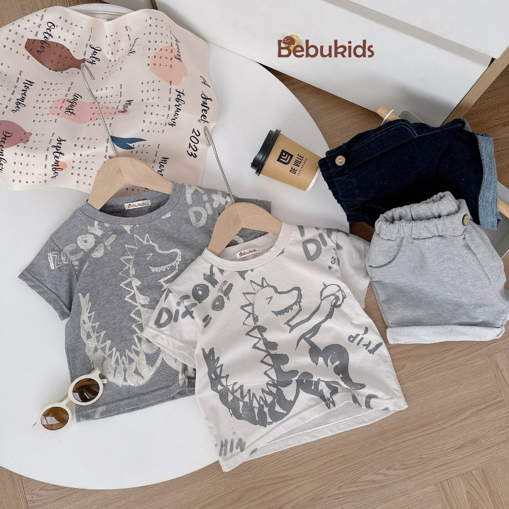 Sale các set quần áo cho trẻ em bé trai, gái mùa hè thu đông size 110 cho bé 4-5 tuổi nặng 15-18kg Miniumbabyfashion