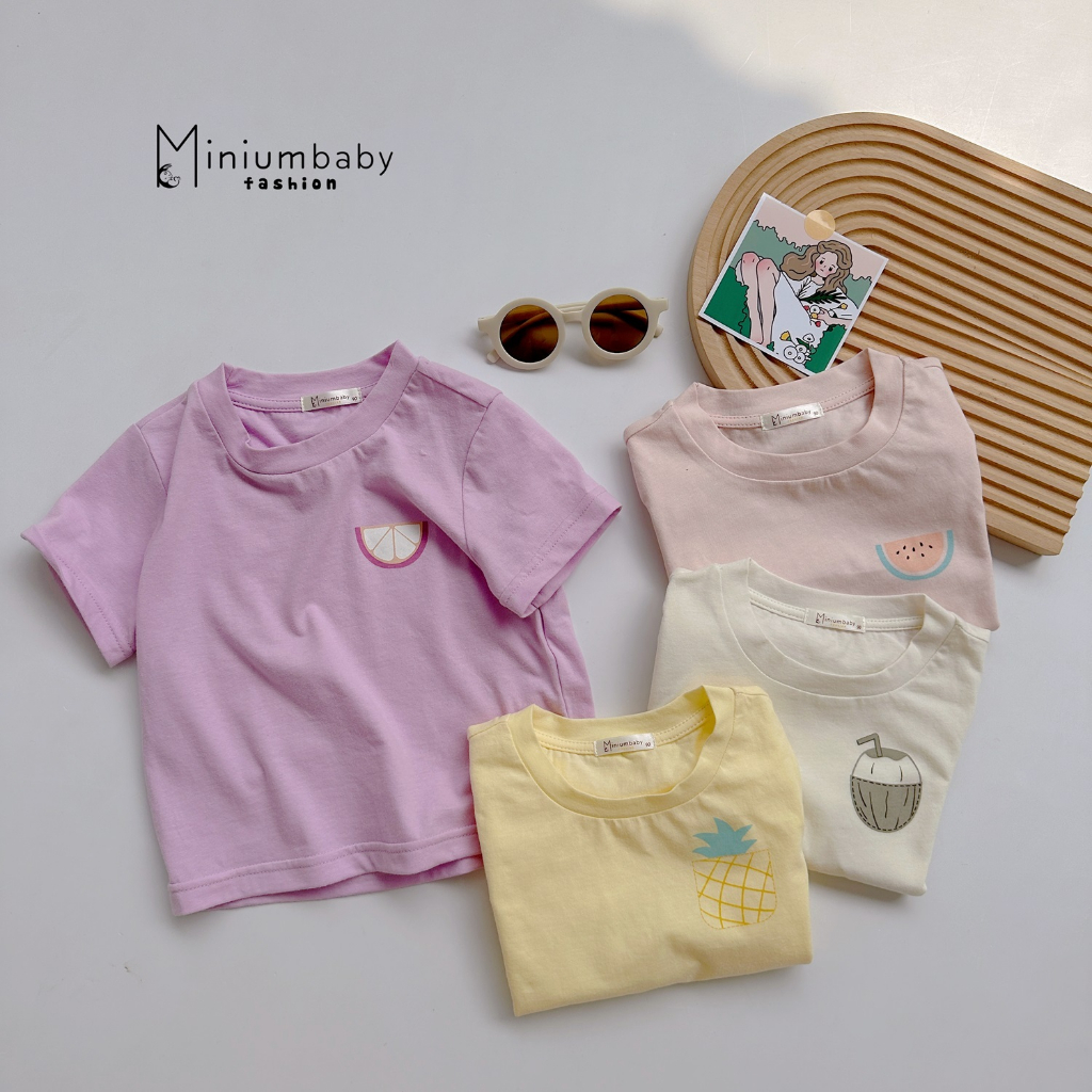 Sale các set quần áo cho trẻ em bé trai, gái mùa hè thu đông size 110 cho bé 4-5 tuổi nặng 15-18kg Miniumbabyfashion