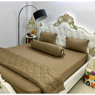 📌GIÁ SỈ📌 Bộ Ga Gối Thun Hàn Quốc Nằm Thoáng Mát Bền Đẹp, Bộ 4 Món Đủ Size, Mền Chần Bông_Chăn Ga Sỉ