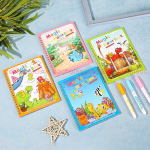 Tranh Tô Màu Nước Ma Thuật, Sách Tập Tô Thần Kỳ, Magic Water Book Cho Bé Giá Tốt Với Nhiều Chủ Đề Tặng Kèm 1 Bút Tô Màu