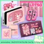 Oled/V1/V2 Set Phụ Kiện Case Ốp, Hộp Băng Nintendo Switch Sanrio Cinnamoroll, Shin, Lotso