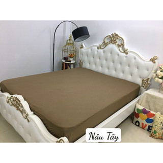 [ĐỦ SIZE] Ga Nệm Thun Hàn Quốc Nằm Thoáng Mát, Không Nhăn Xù, Ga Lẻ Bền Đẹp, Giá Rẻ _ Chăn Ga Sỉ HCM