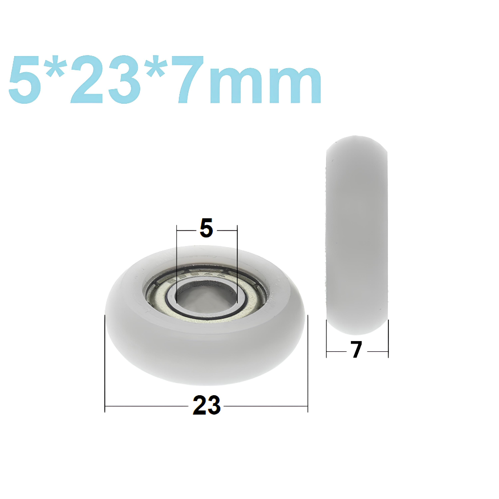 Bộ 10 cái ròng rọc rèm cửa-ròng rọc tròn-con lăn cửa trượt-con lăn rèm ...
