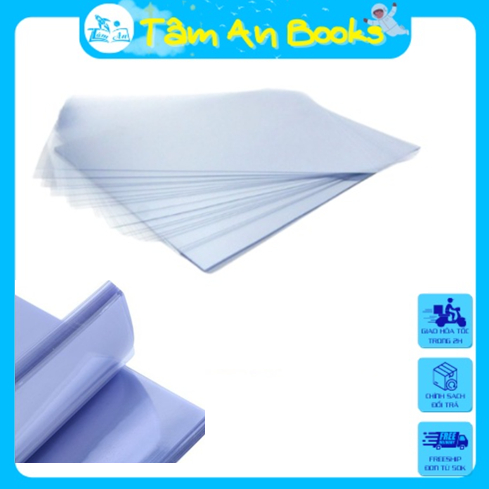 Bìa bóng kính Glotxy Mika A4/ A3 ( set 10 chiếc) trong suốt độ bền cao ...