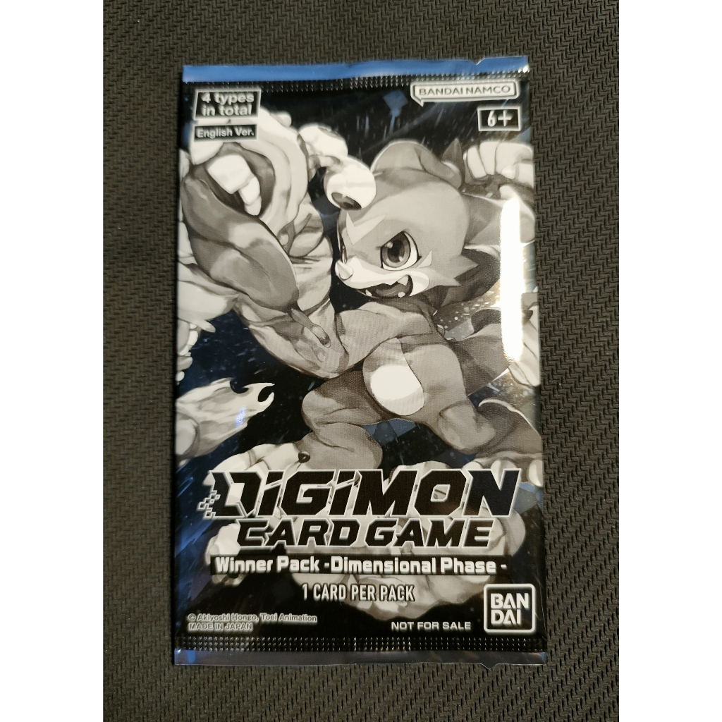 [DIGIMON] [SEALED PACK] Winner Pack - Dimensional Phase | Shopee Việt Nam