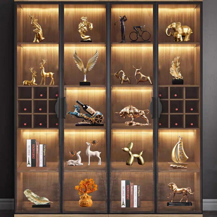 Đồ Trang Trí Phòng Khách, Decor Tủ Phòng Khách, Decor Bàn Làm Việc, Quà Tặng Tân Gia Phong Cách Sang Trọng, Hiện Đại