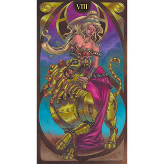 Bộ Bài Steampunk Art Nouveau Tarot (Mystic House Tarot Shop) - Bài Gốc Authentic Chính Hãng 100%
