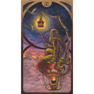 Bộ Bài Steampunk Art Nouveau Tarot (Mystic House Tarot Shop) - Bài Gốc Authentic Chính Hãng 100%