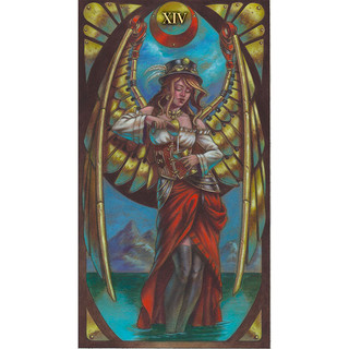 Bộ Bài Steampunk Art Nouveau Tarot (Mystic House Tarot Shop) - Bài Gốc Authentic Chính Hãng 100%