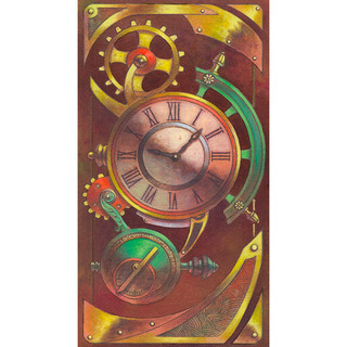 Bộ Bài Steampunk Art Nouveau Tarot (Mystic House Tarot Shop) - Bài Gốc Authentic Chính Hãng 100%