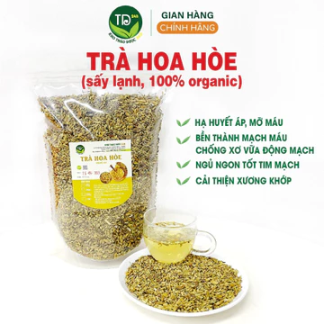 [Loại thượng hạng] Trà hoa hòe đã sao thơm, bền mạch máu, chống xơ vữa động mạch, ổn định huyết áp, tốt cho tim mạch
