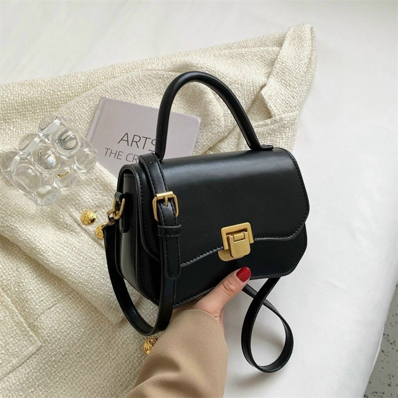 Túi da đeo chéo nữ basic thời trang | Shopee Việt Nam