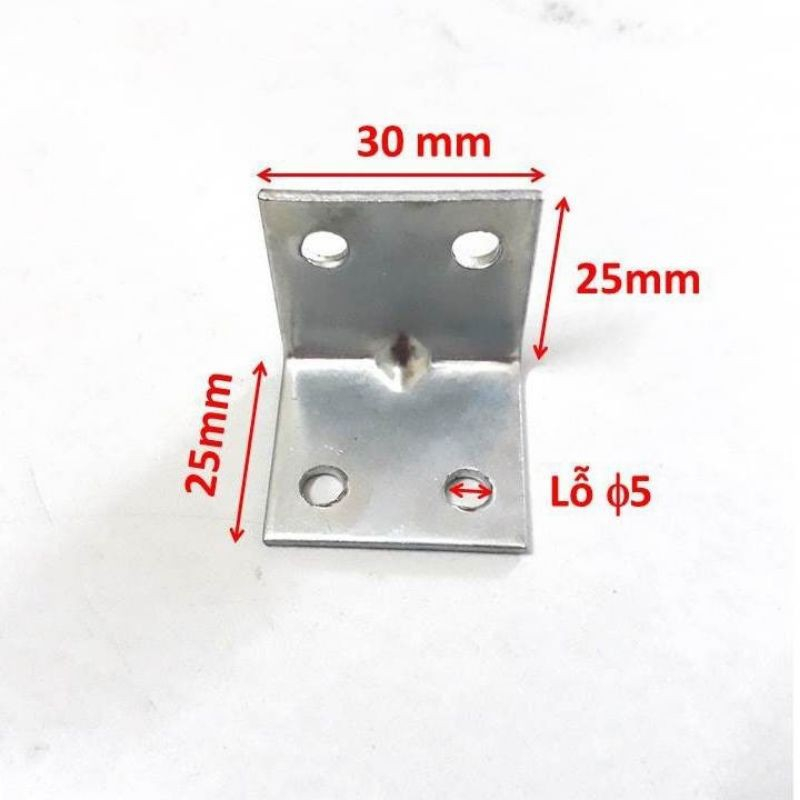 Ke góc, ke sắt, Bát giá đỡ CÁC LOẠI KÍCH THƯỚC 1.5P, 2P, 3P... Shopee