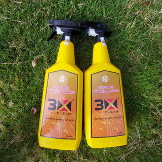 Nước rửa xe 3X CLEAN 1000ML, Tẩy Các Vết Dầu Nhớt, Ố Vàng, [COMBO 2 CHAI]